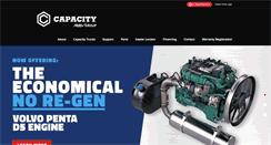 Desktop Screenshot of capacitytrucks.com